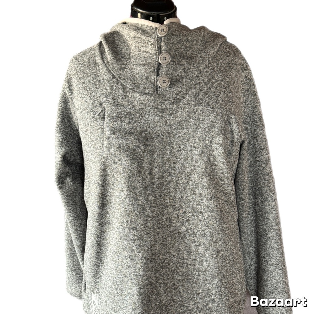 CABELA’s Gray Hooded PERFORMANCE TOP size 2X/2GT